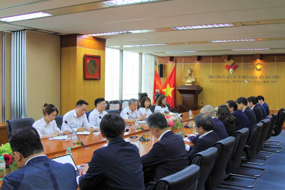 Lãnh đạo SCIC tiếp đoàn công tác của Tập đoàn Itochu
