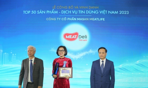 MEATDeli vào Top 10 Tin Dùng Việt Nam trong 4 năm liên tiếp