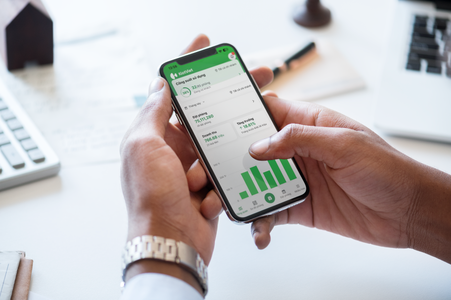 KiotViet ra mắt phi&ecirc;n bản phần mềm d&agrave;nh ri&ecirc;ng cho kh&aacute;ch sạn, nh&agrave; nghỉ, homestay gi&uacute;p tối ưu vận h&agrave;nh, tối đa hiệu suất.