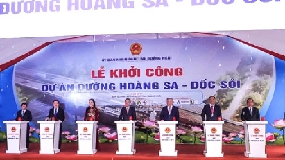 Construction of new Quang Ngai road link underway