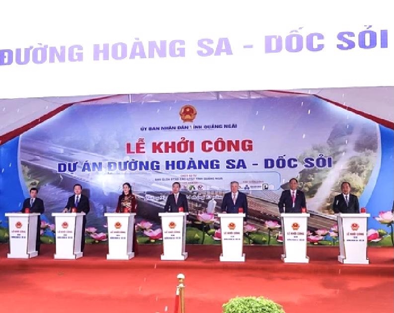 Construction of new Quang Ngai road link underway