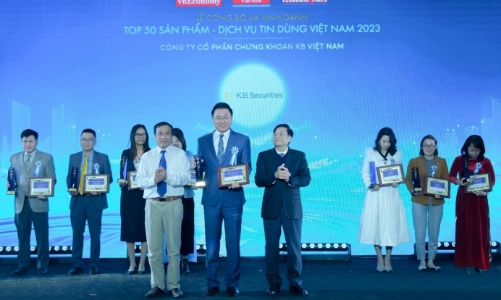 Cú đúp giải thưởng cho một năm 2023 đầy nỗ lực của Chứng Khoán KB Việt Nam