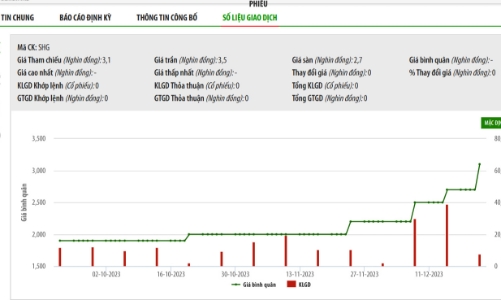 Cổ phiếu bị duy trì diện hạn chế giao dịch, Bộ Xây dựng vẫn thoái vốn thành công tại SHG