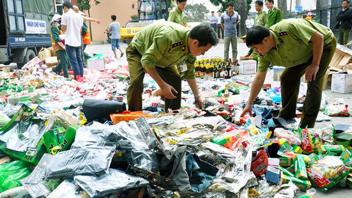 Tăng cường công tác chống buôn lậu, gian lận thương mại và hàng giả dịp trước, trong và sau Tết Nguyên đán Giáp Thìn 2024. 