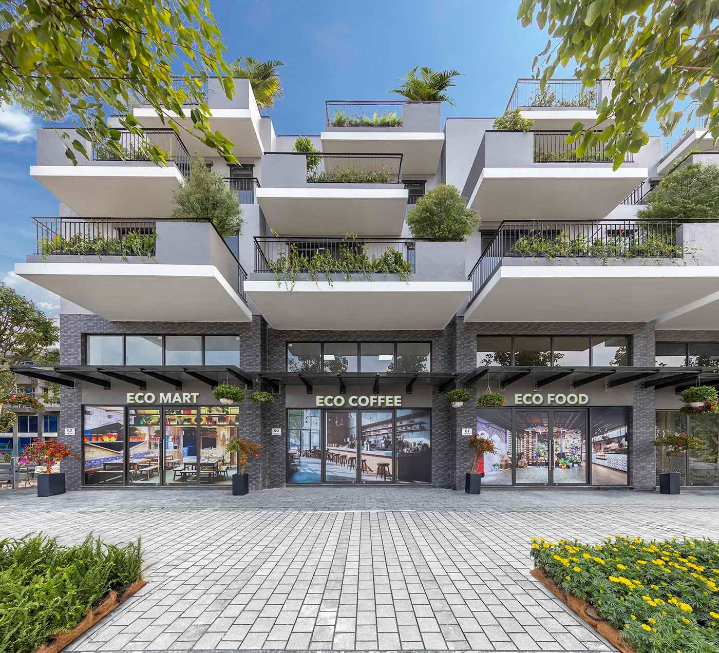 Cửa hiệu kinh doanh tr&ecirc;n tuyến phố đi bộ H&ugrave;ng Vương.