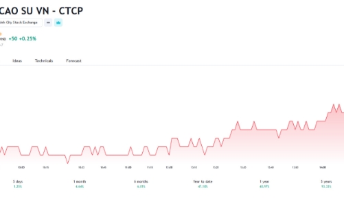 GVR điều chỉnh giảm doanh thu và lợi nhuận năm 2023