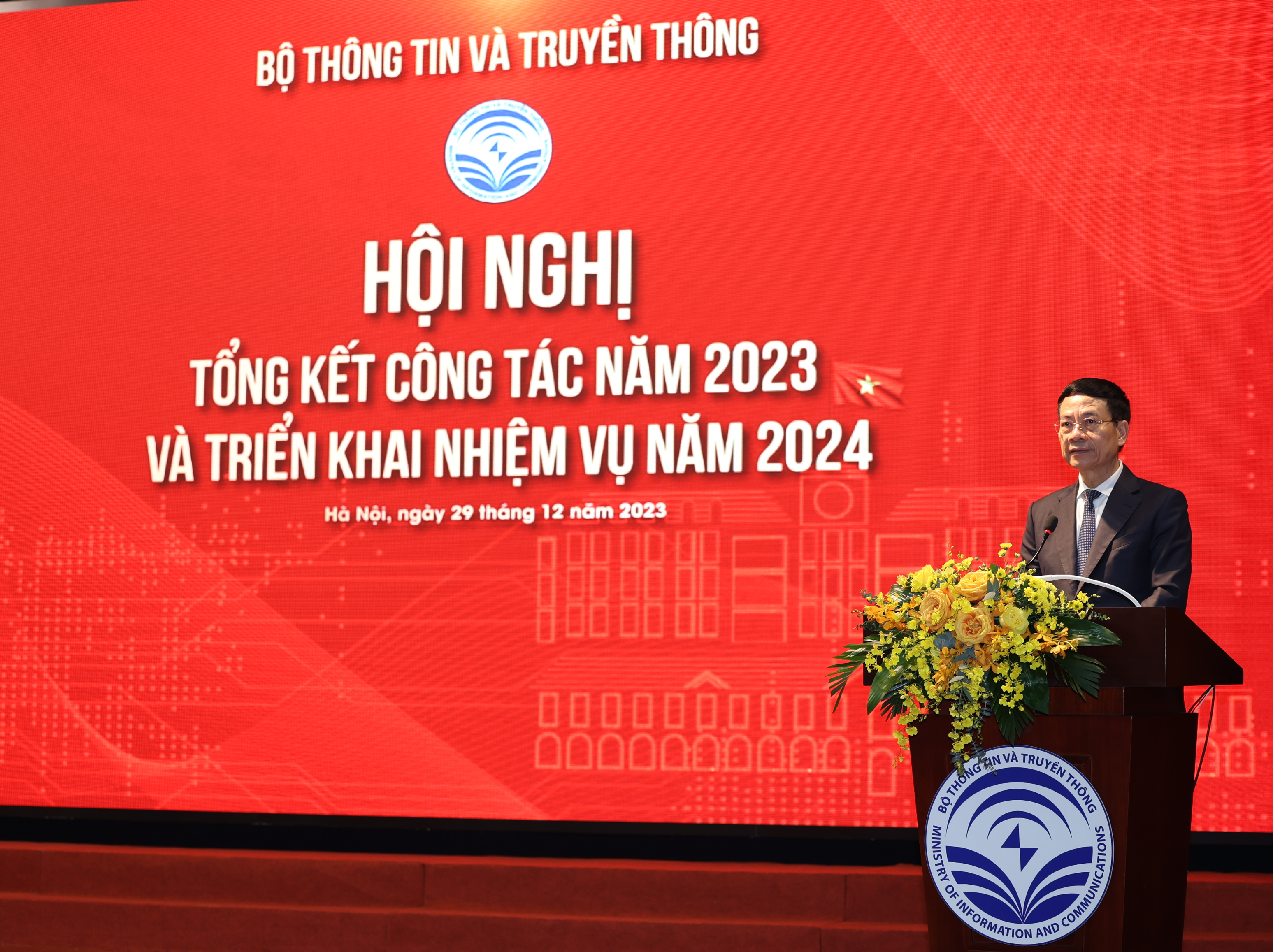 Bộ trưởng Nguyễn Mạnh Hùng: Kinh tế số là một động lực tăng trưởng kinh tế quan trọng.