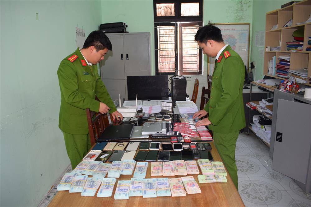 Tang vật vụ án. Ảnh: Bộ Công an