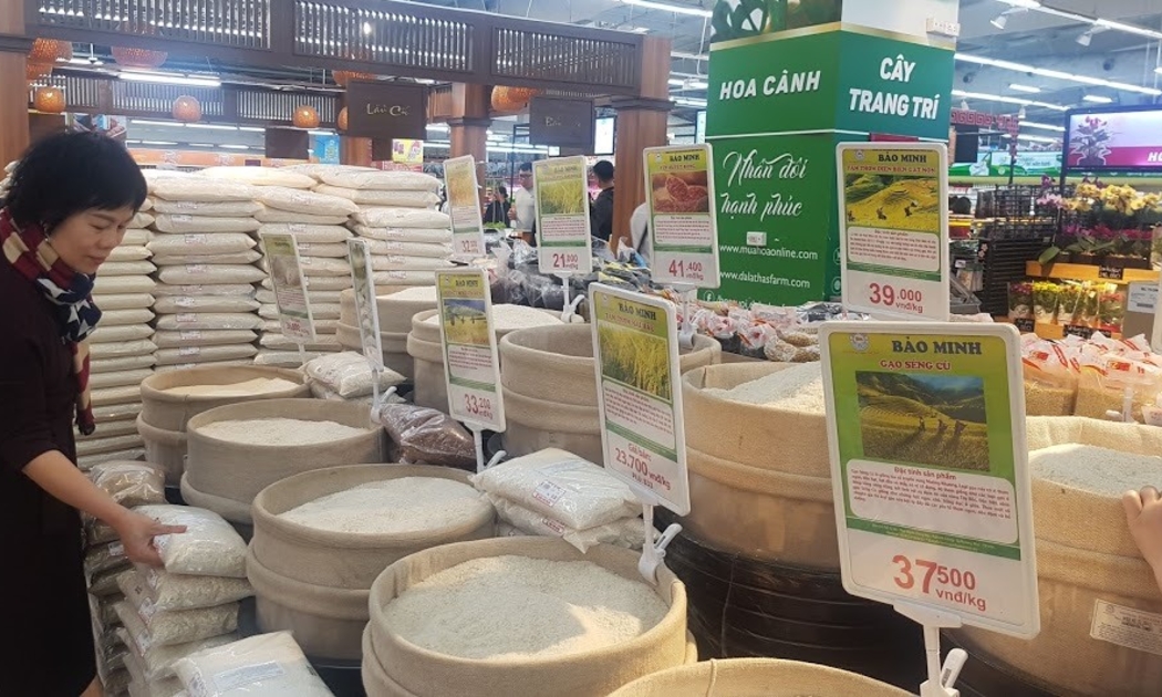 Giá gạo trong nước tiếp tục tăng là một trong những nguyên nhân đẩy CPI quý 4/2023 tăng.