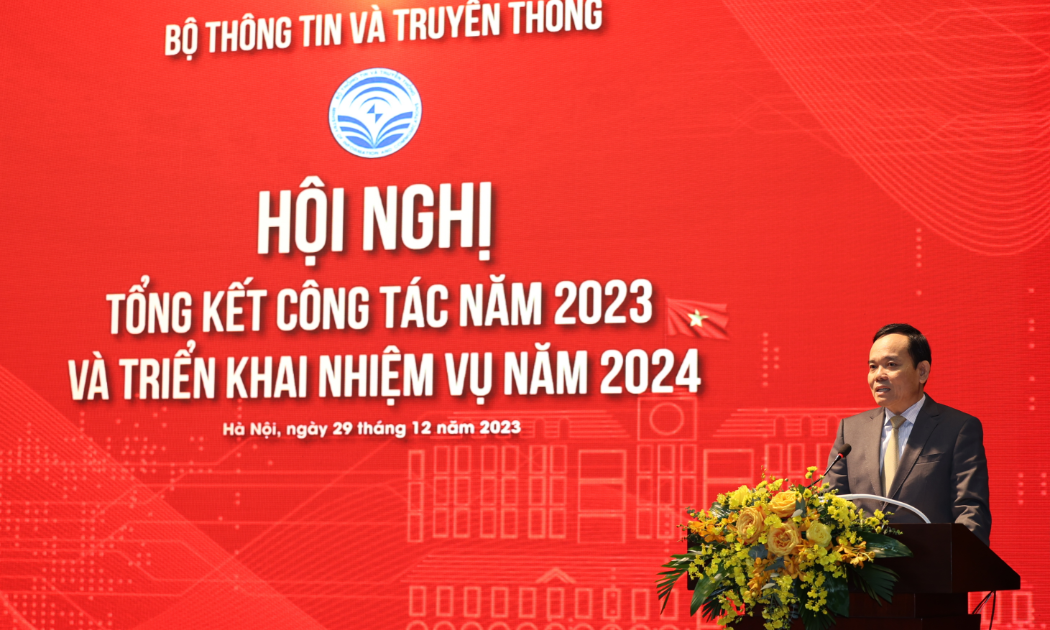 Phó Thủ tướng Trần Lưu Quang phát biểu chỉ đạo Hội nghị.
