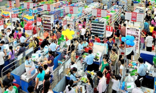 Tổng mức bán lẻ hàng hóa và doanh thu dịch vụ tiêu dùng năm 2023 phục hồi tích cực