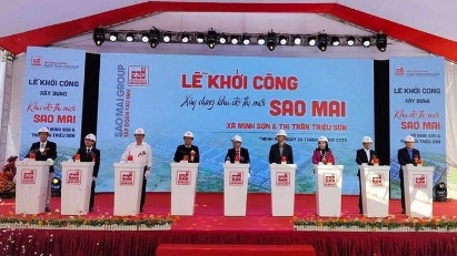 Construction of urban area in Thanh Hoa gets underway