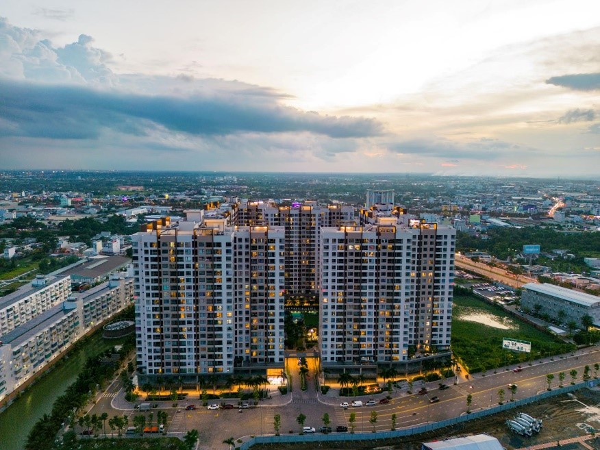 Bàn giao năm 2021, hiện Akari City giai đoạn 1 là nơi an cư của 2.000 hộ gia đình.