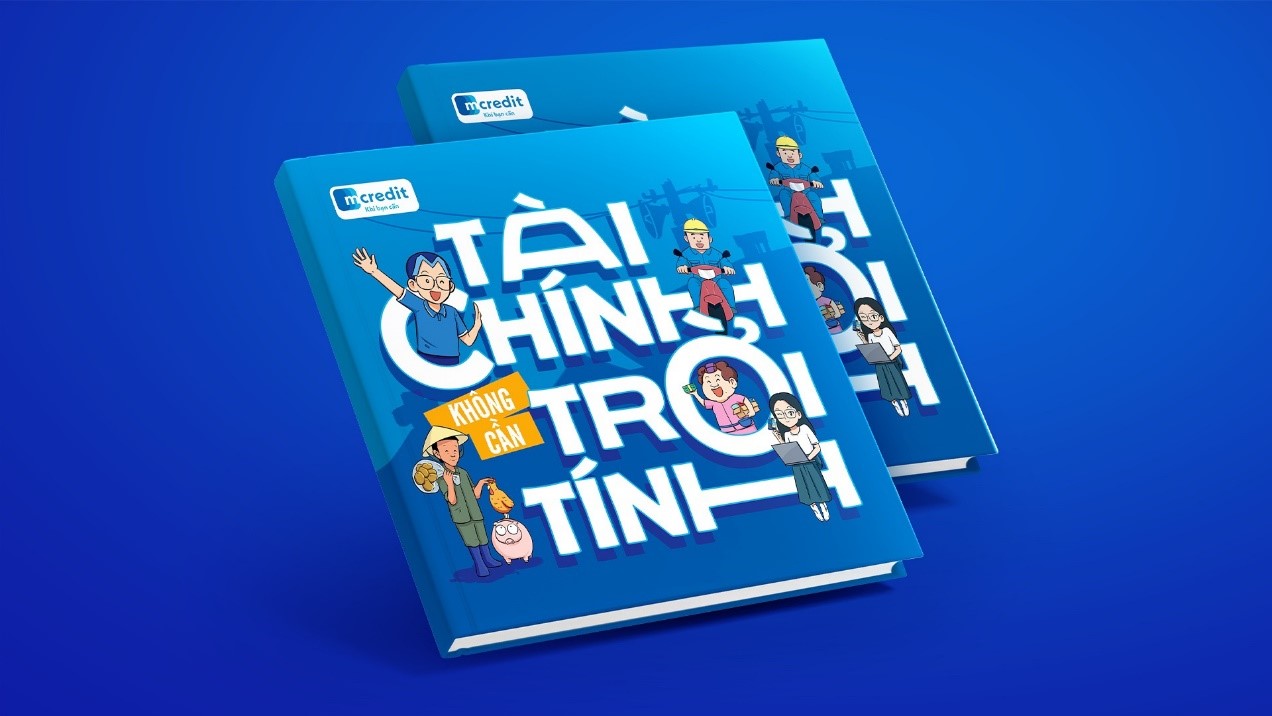 Comic ‘Tài chính không cần trời tính’ được đăng tải trên website Mcredit.
