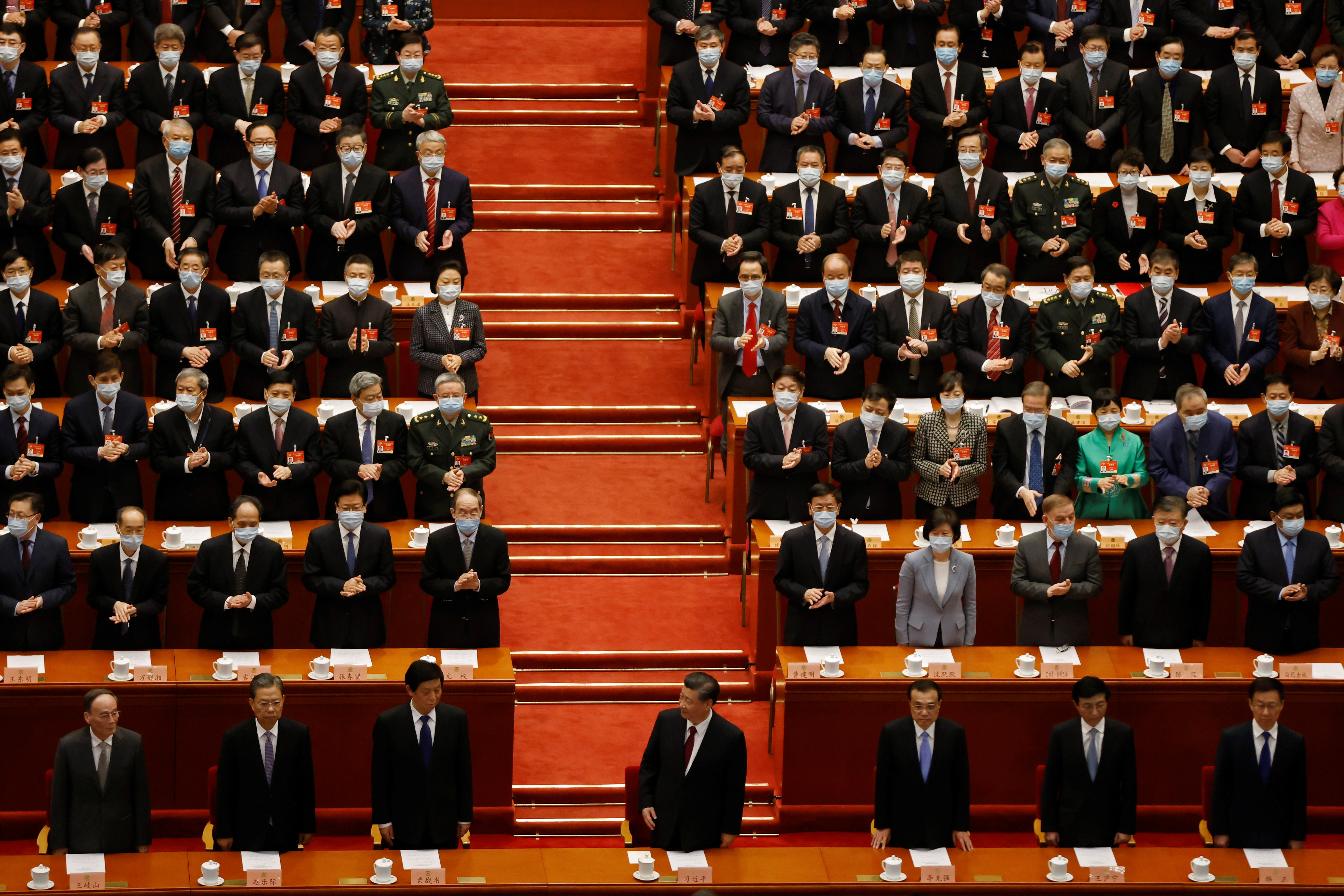 Kỳ họp Quốc hội v&agrave; Hội nghị Trung ương 3 của Trung Quốc nhận được sự quan t&acirc;m lớn từ giới đầu tư to&agrave;n cầu - Ảnh: Getty Images
