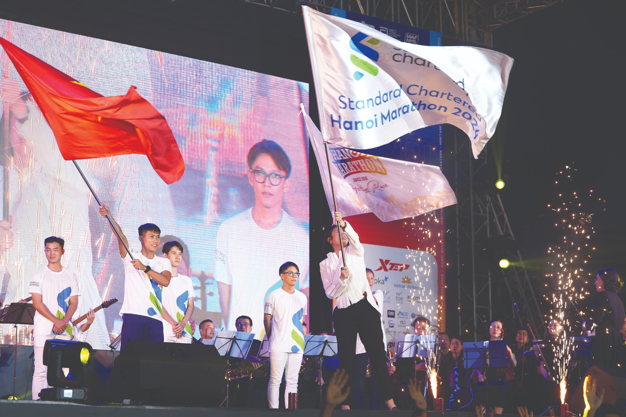 The iconic Standard Chartered Marathon
