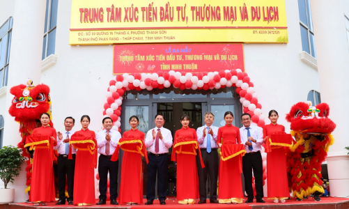 Ra mắt Trung tâm Xúc tiến Đầu tư, Thương mại và Du lịch tỉnh Ninh Thuận  