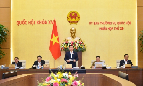 Khai mạc Phiên họp thứ 29 Ủy ban Thường vụ Quốc hội