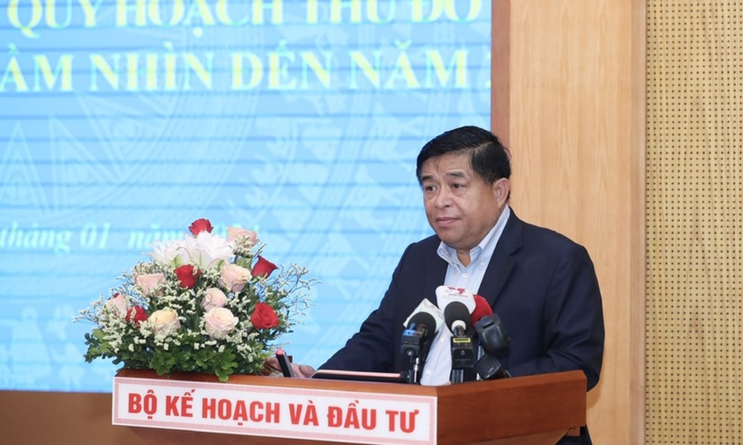 Bộ trưởng Nguyễn Chí Dũng chia sẻ tại Hội thảo.