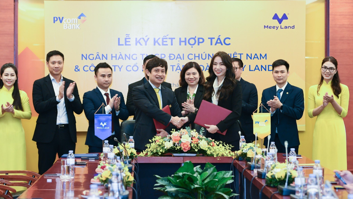 PVcomBank và Meey Land hợp tác sẽ góp phần nâng cao chất lượng và tốc độ thẩm định bất động sản.