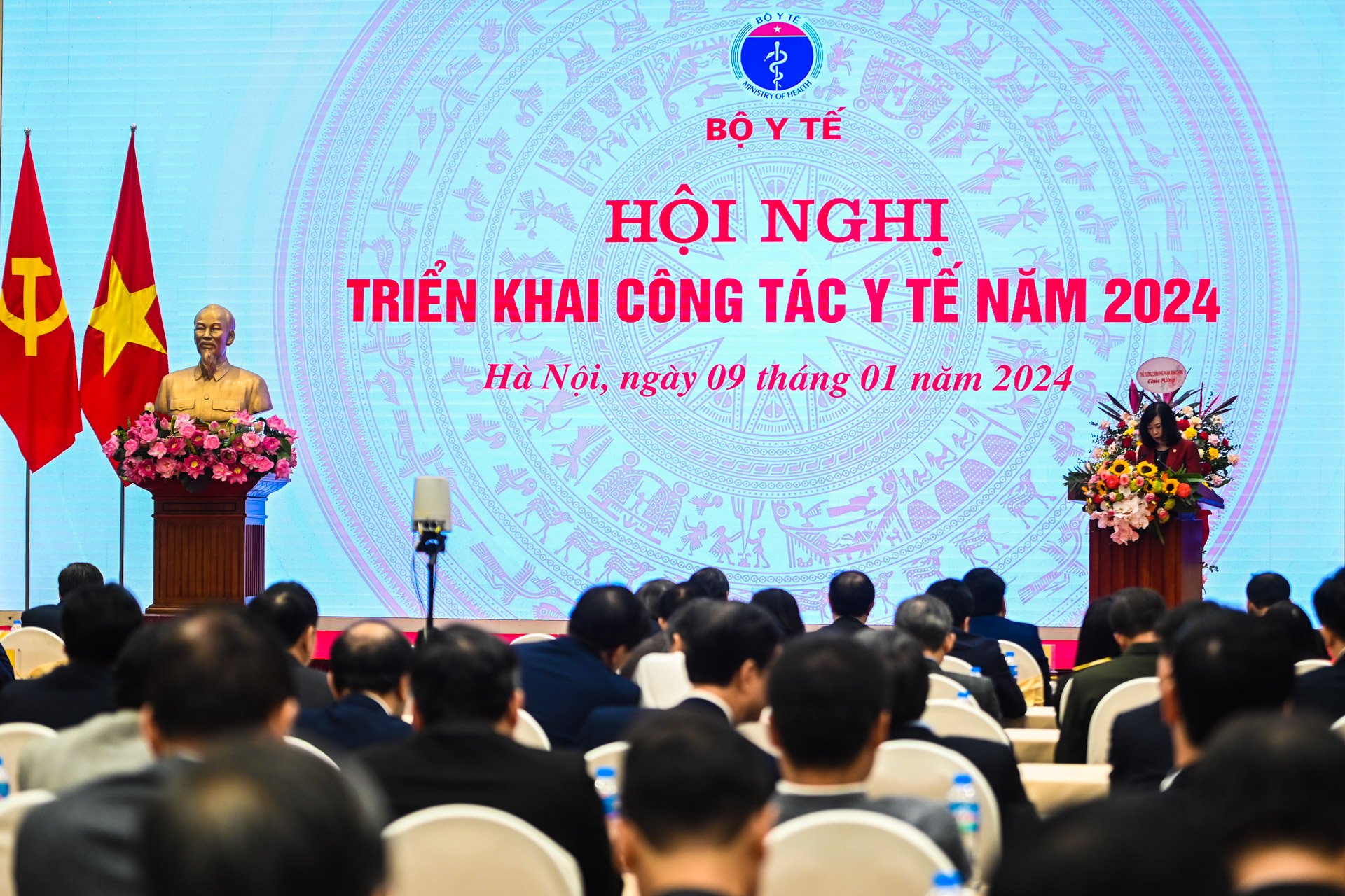 To&agrave;n cảnh hội nghị. Ảnh - Tuấn Dũng.
