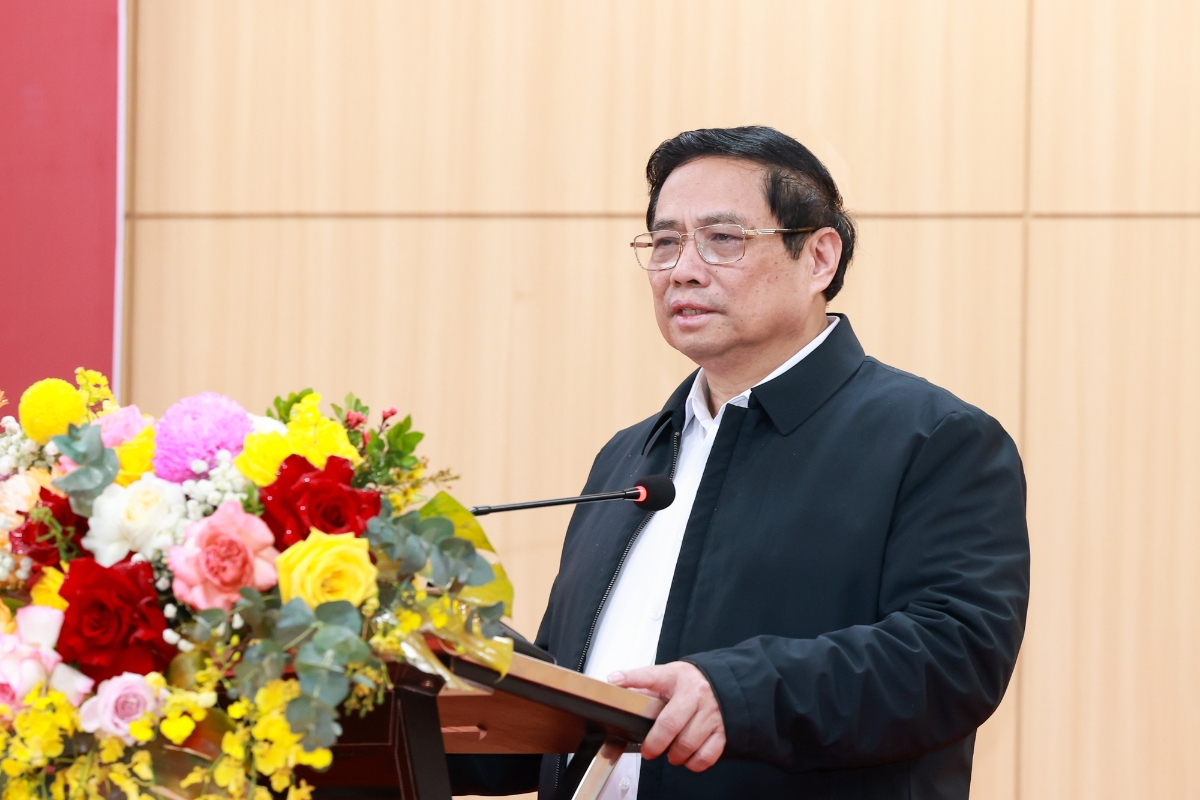Thủ tướng ph&aacute;t biểu tại sự kiện - Ảnh: VGP