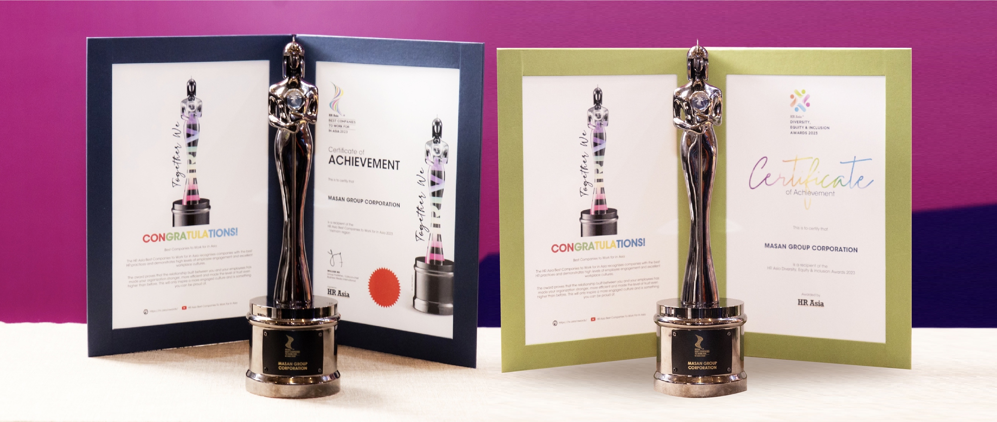 Masan Group được vinh danh l&agrave; &ldquo;Nơi l&agrave;m việc tốt nhất ch&acirc;u &Aacute; 2023&rdquo;.