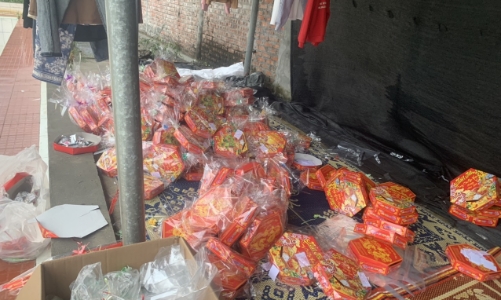 Phát hiện Mứt Tết giả tại Thổ Tang, Vĩnh Phúc