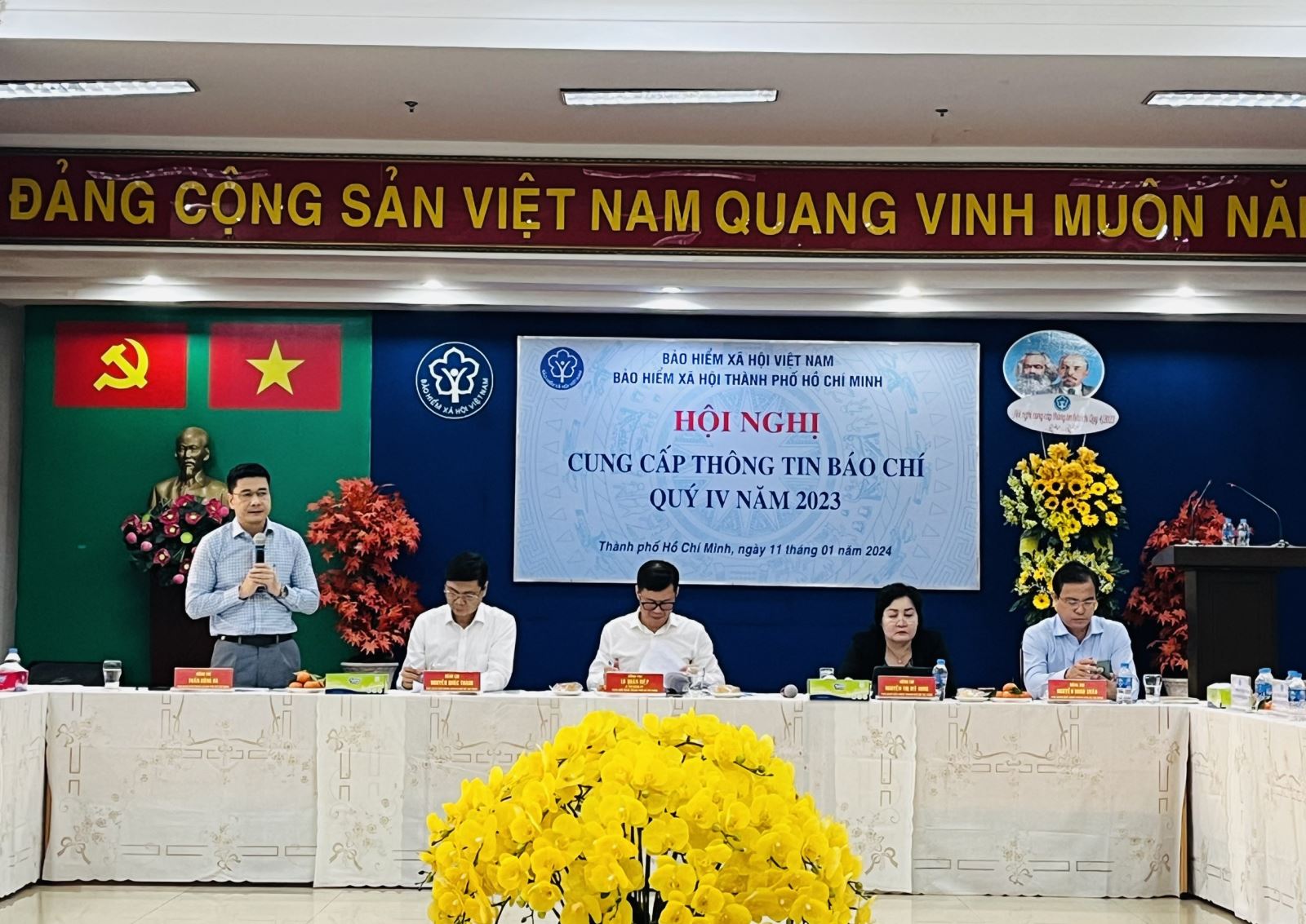 Hội nghị cung cấp thông tin quý IV/2023 cho báo chí tổ chức ngày 11/1.