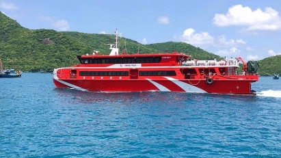 New high-speed boat service to link HCMC and Con Dao Island