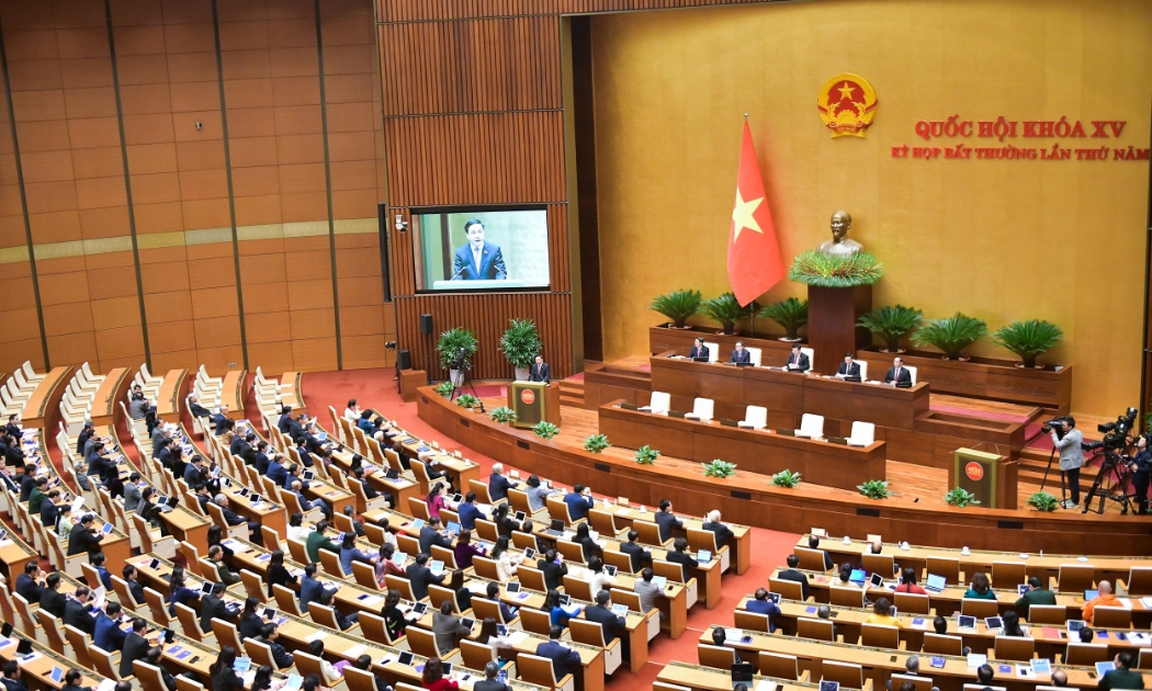 Quốc hội Khóa XV -Kỳ họp bất thường thứ 5 