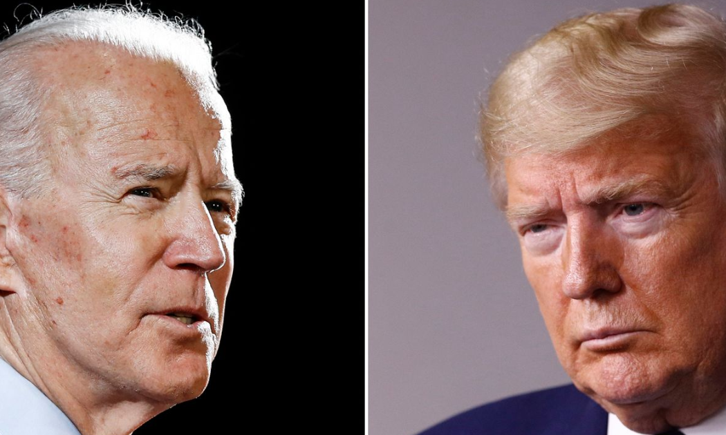 Đương kim Tổng thống Joe Biden có thể một lần nữa đối đầu với cựu Tổng thống Donald Trump trong cuộc bầu cử năm 2024 - Ảnh: WSJ