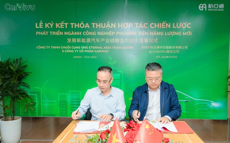 China’s Eternal Asia partners with Carvivu in EV production in Vietnam