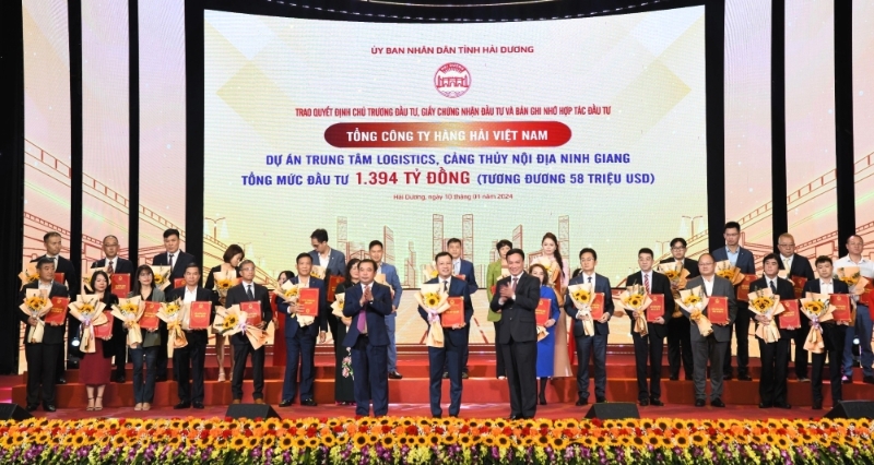 Vietnam Maritime Corporation to build logistics center in Hai Duong