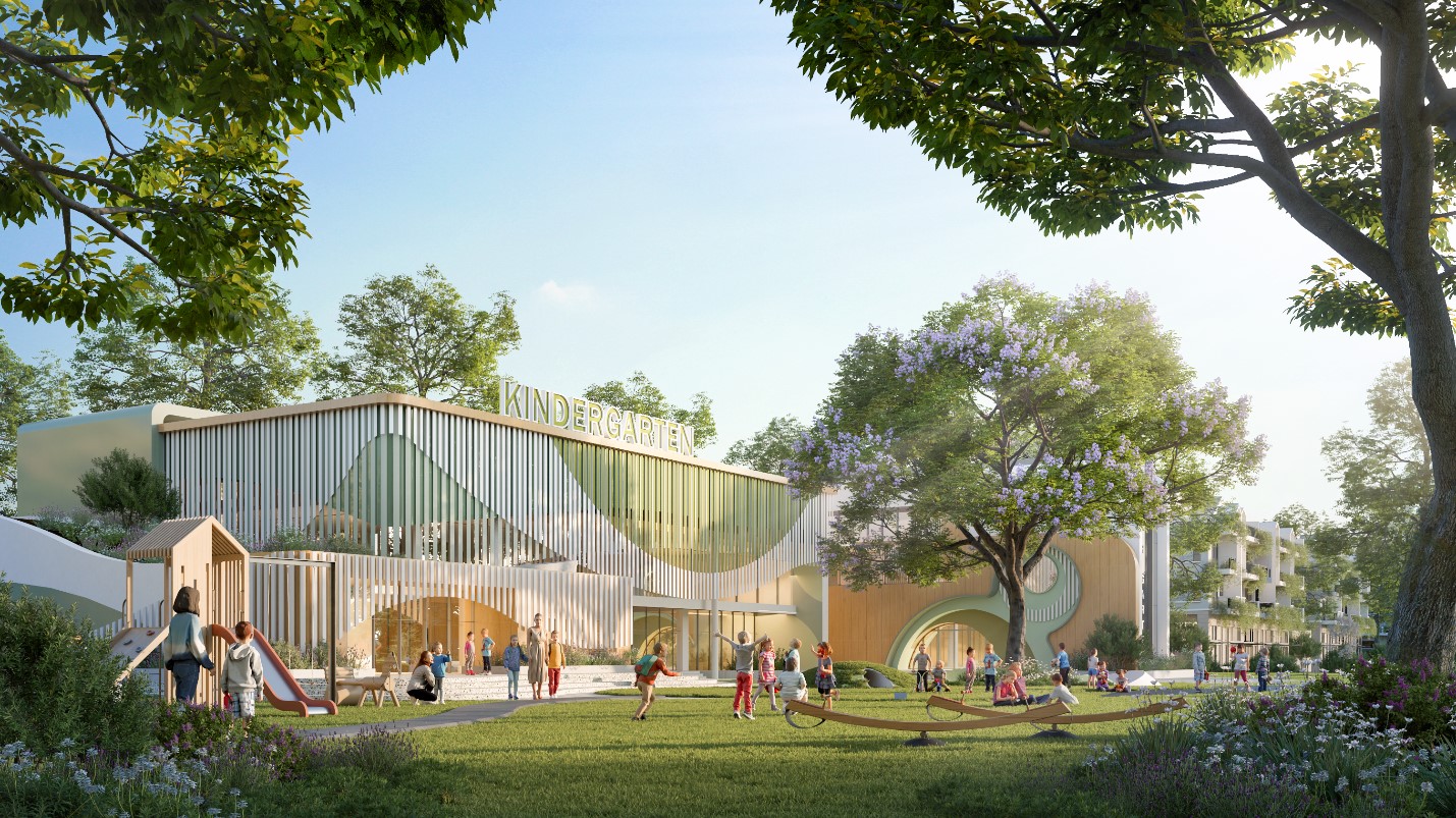 Trường mầm non ti&ecirc;u chuẩn quốc tế sẽ c&oacute; mặt tại The Campus.