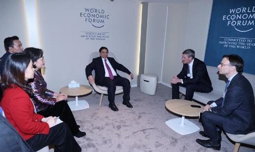 Thủ tướng tiếp lãnh đạo 3 tập đoàn hàng đầu thế giới