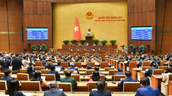 Quốc hội thông qua Luật Đất đai (sửa đổi)