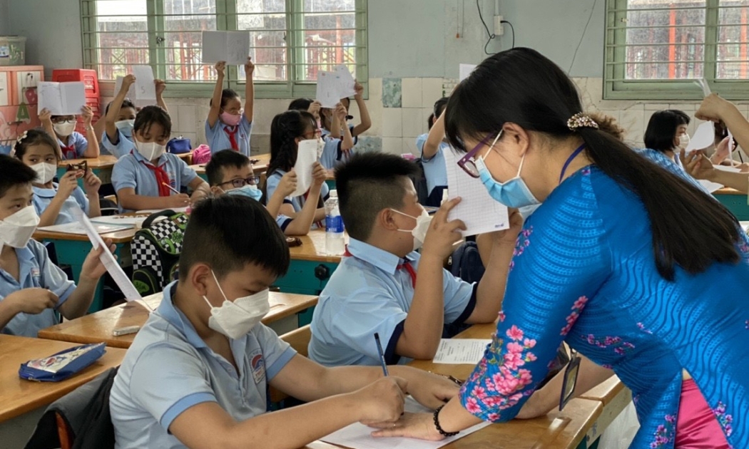 TP.HCM phấn đấu có 80% trường tiểu học đáp ứng điều kiện cơ sở vật chất, trường lớp đạt chuẩn quốc gia - Ảnh minh hoạ