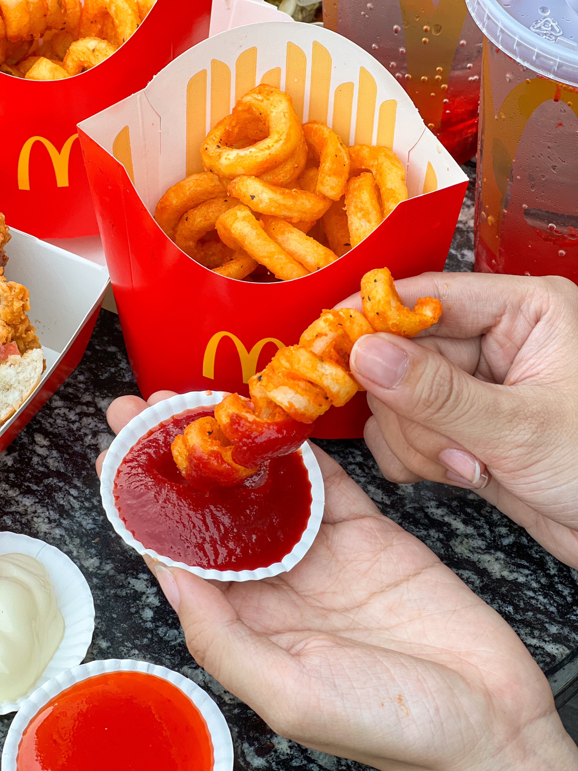 Khoai xoắn McDonald&rsquo;s chỉ c&oacute; mặt v&agrave;o dịp Tết