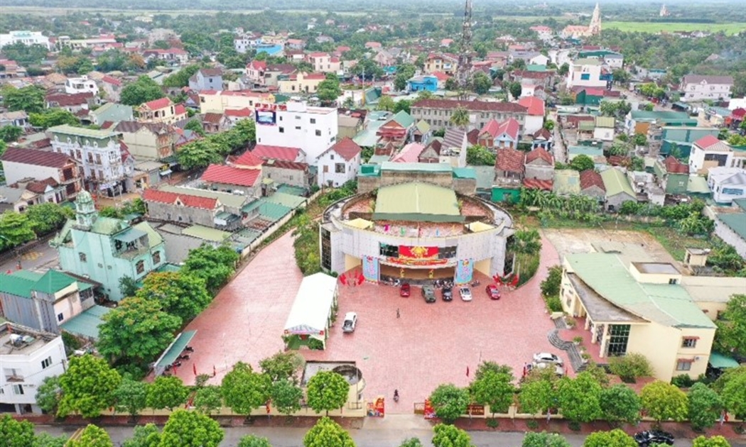 Một góc Thị trấn Hương Khê