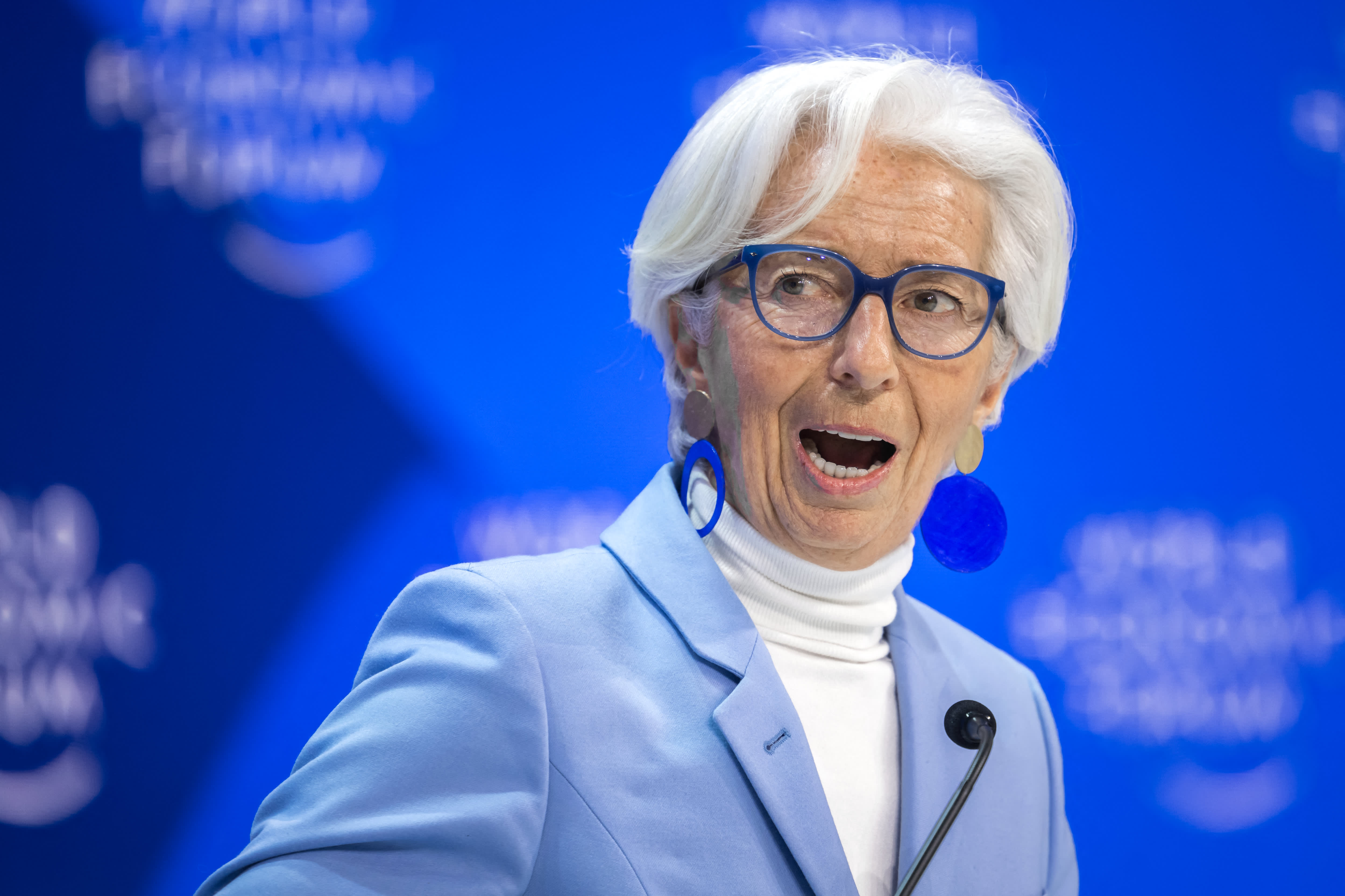 Bà Christine Lagarde, Chủ tịch ECB - Ảnh: Getty Images