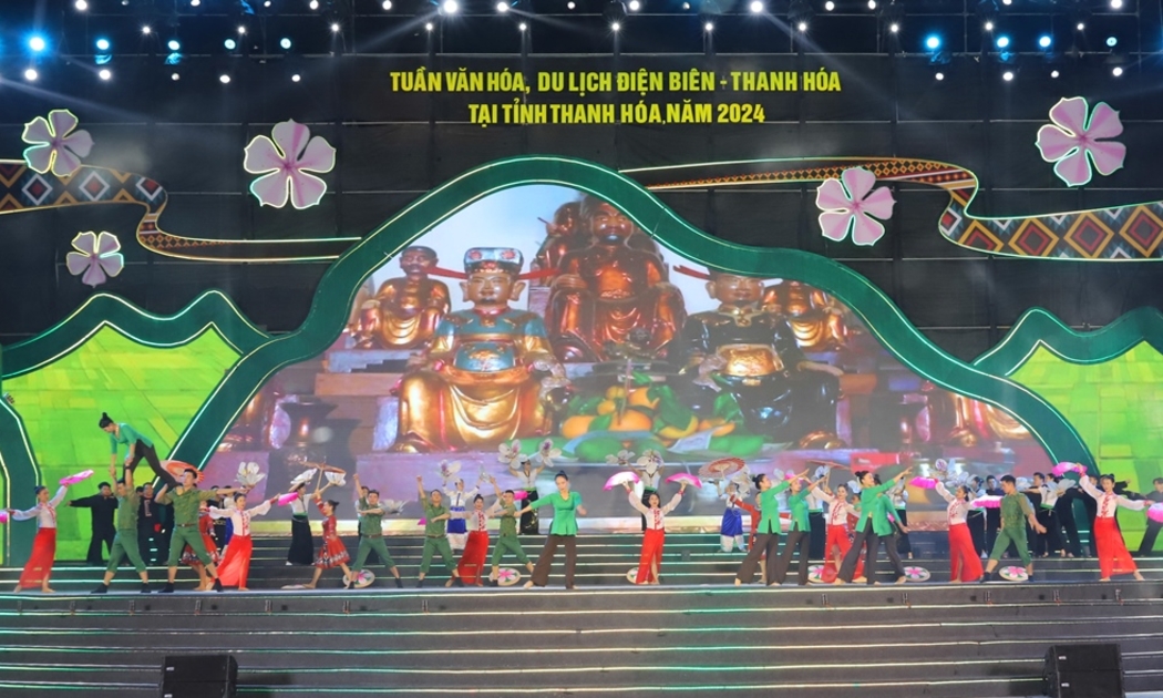 Lễ khai mạc Tuần Văn hóa, Du lịch Điện Biên - Thanh Hóa tại tỉnh Thanh Hóa năm 2024