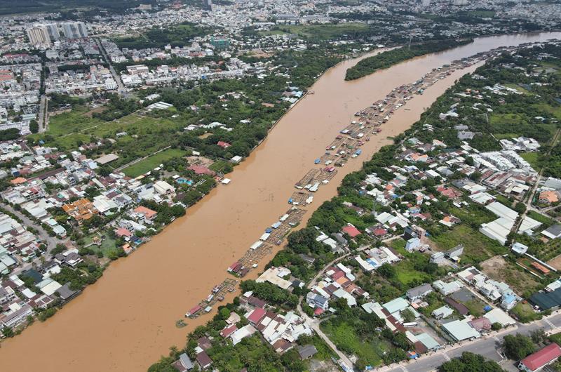 Dự án đường ven sông Cái có mục tiêu chỉnh trang, phát triển đô thị Biên Hòa hiện đại, văn minh, đáp ứng tốt hơn nhu cầu cuộc sống của người dân. Ảnh: dongnai.gov.vn