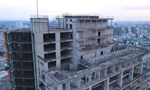 Nhiều dự án bất động sản dở dang cần được hoàn thiện