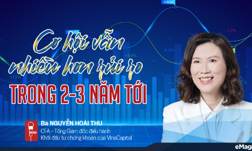 Cơ hội vẫn nhiều hơn rủi ro trong 2-3 năm tới