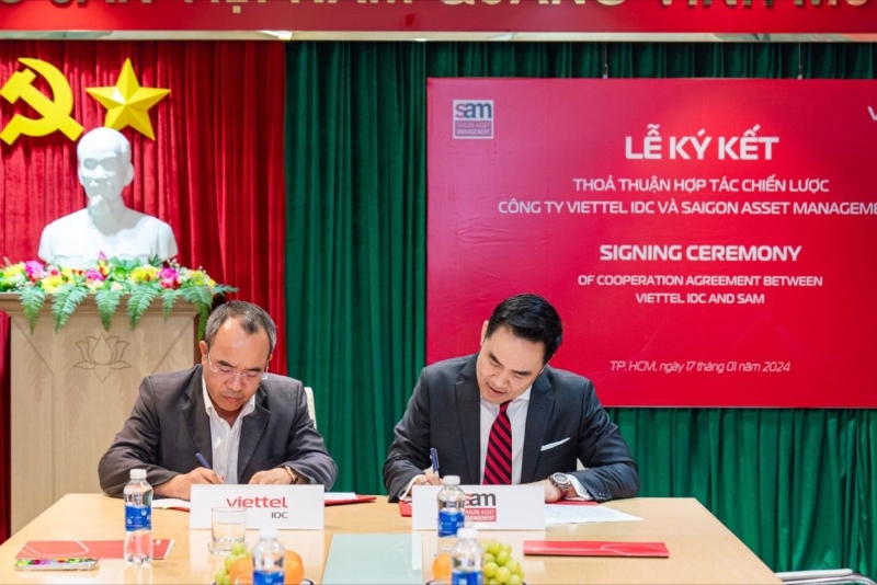 Viettel IDC & Saigon Asset Management announce strategic partnership
