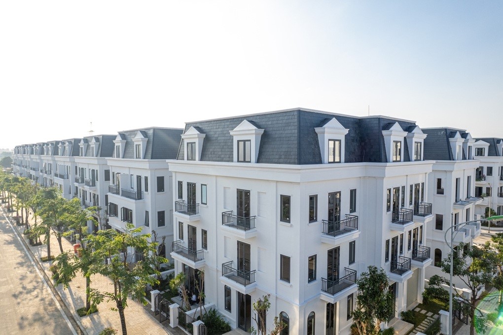 Biệt thự Solasta Mansion được thiết kế theo kiến tr&uacute;c dinh thự bề thế (Ảnh: N.C).