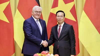 German President: Germany hopes to boost cooperation in trade and energy transition