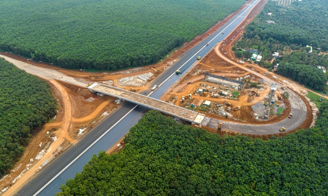 Dự án cao tốc Phan Thiết - Dầu Giây có nút giao đi qua huyện Cẩm Mỹ, tỉnh Đồng Nai.