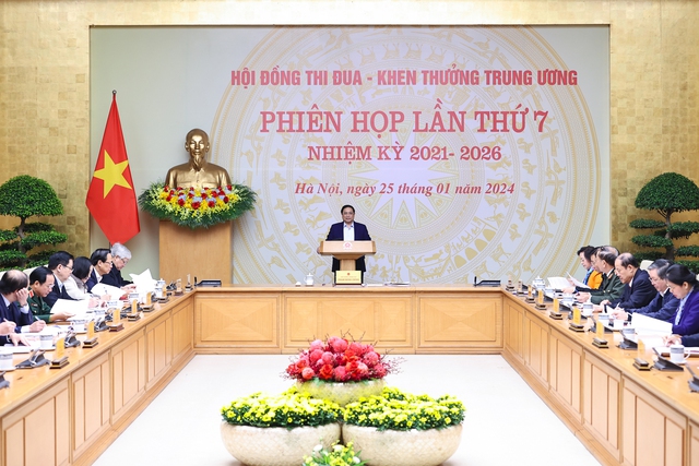 To&agrave;n cảnh phi&ecirc;n họp - Ảnh: VGP